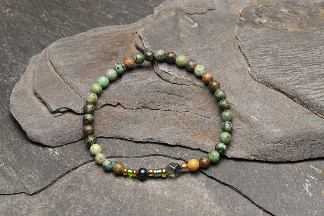 African Turquoise 4mm
